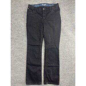 Wrangler Willow Jeans Womens 32x34 Black Ultimate Riding Bootcut Stretch Denim